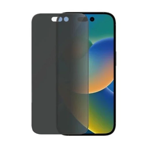 PanzerGlass Ultra-Wide Fit Antibakteriális Privacy Üvegfólia Pozicionálóval iPhone 14 Pro-hoz - 3