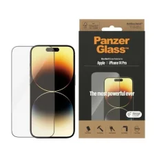 PanzerGlass Ultra-Wide Fit antibakteriális edzett üveg iPhone 14 Pro üvegfólia