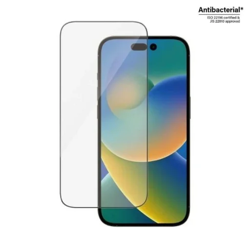PanzerGlass Ultra-Wide Fit antibakteriális edzett üveg iPhone 14 Pro üvegfólia - 2