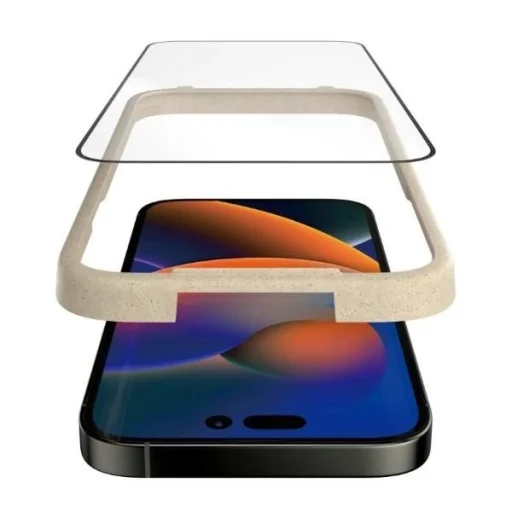 PanzerGlass Ultra-Wide Fit antibakteriális edzett üvegfólia tükröződésmentes réteggel és pozicionálóval iPhone 14 Pro Max készülékhez Üvegfólia - 6