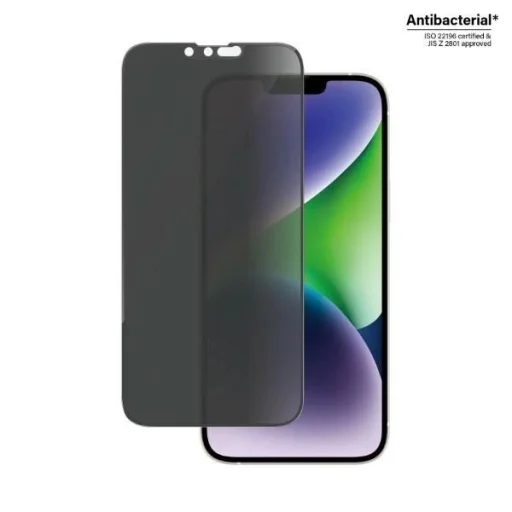 PanzerGlass Ultra-Wide Fit Tempered Glass Antibacterial Privacy üvegfólia iPhone 14 Plus/13 Pro Max - 2