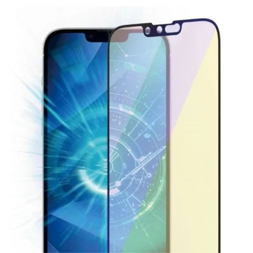PanzerGlass Ultra-Wide Fit Antibakteriális Edzett Üveg Kék Fény Szűrővel és Pozicionálóval iPhone 14 Plus / 13 Pro Max üvegfólia - 6