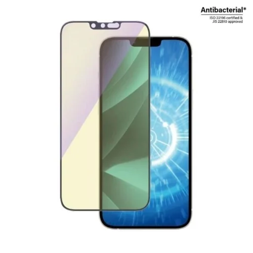 PanzerGlass Ultra-Wide Fit Antibakteriális Edzett Üveg Kék Fény Szűrővel és Pozicionálóval iPhone 14 Plus / 13 Pro Max üvegfólia - 2