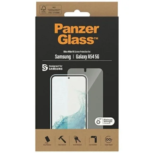PanzerGlass Ultra-Wide Fit edzett üveg Samsung Galaxy A54 5G üvegfólia - 4