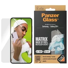 PanzerGlass Ultra-Wide Fit edzett üveg D3O®-val applikátorral Samsung Galaxy S24+ üvegfólia