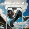 PanzerGlass Matrix Ultra-Wide-Fit hibrid üveg iPhone 15 Pro-hoz pozicionálóval üvegfólia thumbnail