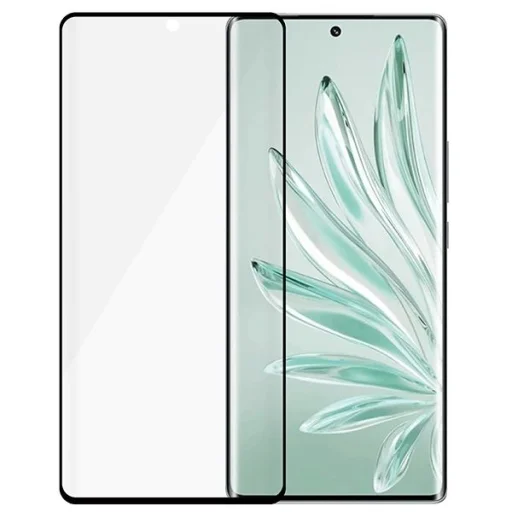 SAFE by PanzerGlass Ultra-Wide Fit edzett üveg Honor 70 - fekete kerettel üvegfólia - 2