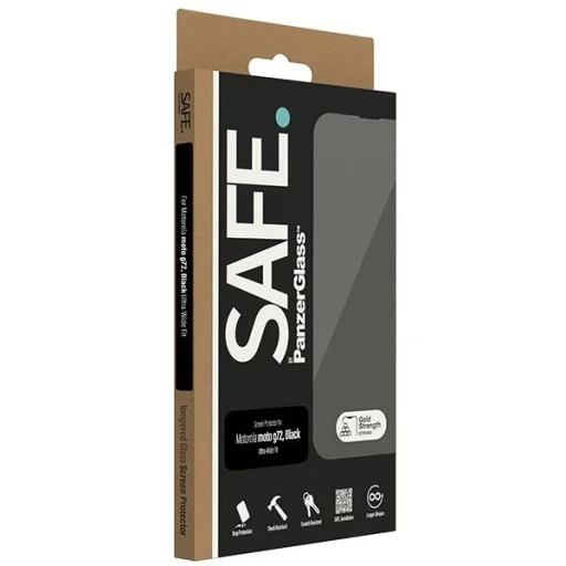 SAFE by PanzerGlass Ultra-Wide Fit üvegfólia a Motorola Moto G72-hez - 4