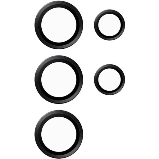 SAFE by PanzerGlass kamera védő Samsung Galaxy S24 Ultra - fekete kerettel - 3