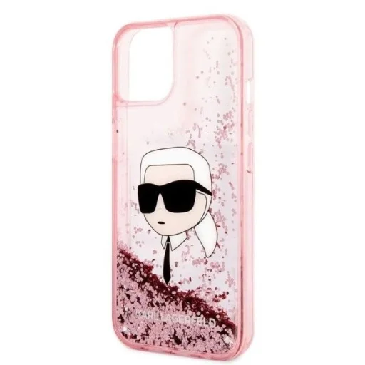 Karl Lagerfeld Ragyogó Karl Feje tok iPhone 14 Plus - rózsaszín - 6