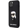 Karl Lagerfeld KLHCP14M3DRKINK iPhone 14 Plus 6.7" fekete/fekete kemény tok Rubber Ikonik 3D tok thumbnail