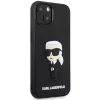 Karl Lagerfeld KLHCP14M3DRKINK iPhone 14 Plus 6.7" fekete/fekete kemény tok Rubber Ikonik 3D tok thumbnail