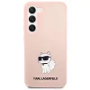 Karl Lagerfeld KLHCS23MSNCHBCP S23+ S916 hardcase rózsaszín/rózsaszín Szilikon Choupette tok thumbnail