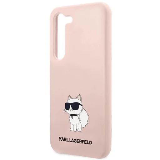 Karl Lagerfeld KLHCS23MSNCHBCP S23+ S916 hardcase rózsaszín/rózsaszín Szilikon Choupette tok - 6