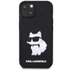 Karl Lagerfeld KLHCP14M3DRKHNK iPhone 14 Plus 6.7" fekete/fekete keménytok Rubber Choupette 3D tok thumbnail