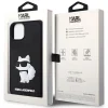 Karl Lagerfeld KLHCP14M3DRKHNK iPhone 14 Plus 6.7" fekete/fekete keménytok Rubber Choupette 3D tok thumbnail