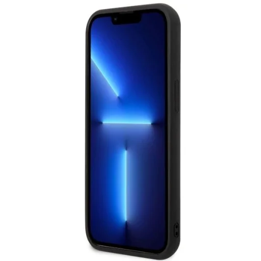 Karl Lagerfeld KLHCP14M3DRKINK iPhone 14 Plus 6.7" fekete/fekete kemény tok Rubber Ikonik 3D tok - 5