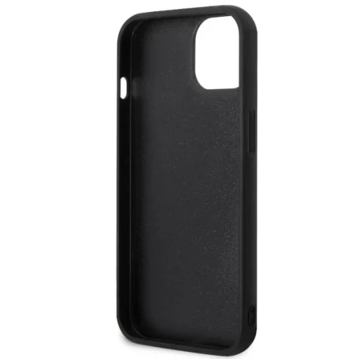 Karl Lagerfeld KLHCP14M3DRKINK iPhone 14 Plus 6.7" fekete/fekete kemény tok Rubber Ikonik 3D tok - 7