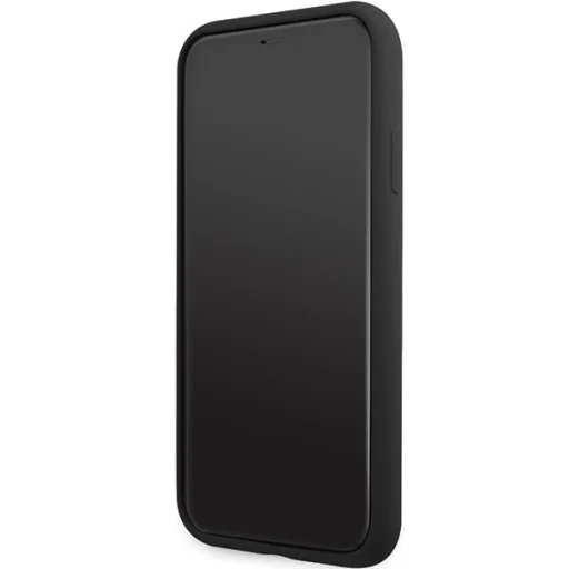 Karl Lagerfeld KLHCN61SKSVGK iPhone 11 6.1" fekete/fekete kemény tok Szilikon Aláírása - 5