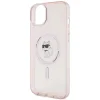  iPhone 15 Plus Rózsaszín Karl Lagerfeld IML Choupette MagSafe tok thumbnail