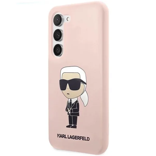 Karl Lagerfeld KLHCS23SSNIKBCP S23 S911 hardcase pink/pink Silicone Ikonik tok - 2