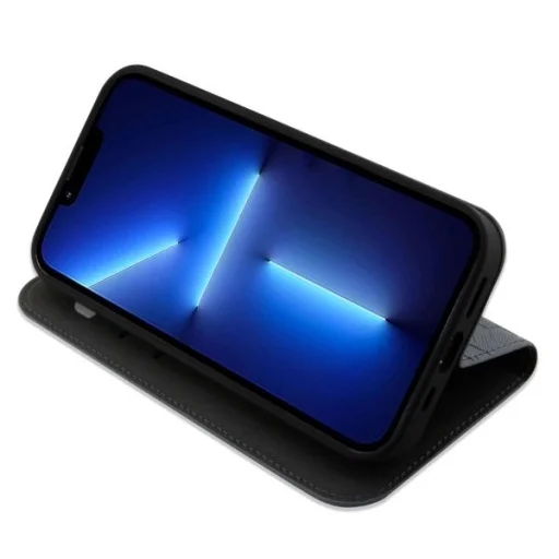 Karl Lagerfeld KLBKP14SSAKLHPG iPhone 14 6.1" fliptok ezüst/ezüst Saffiano Monogram tok - 6