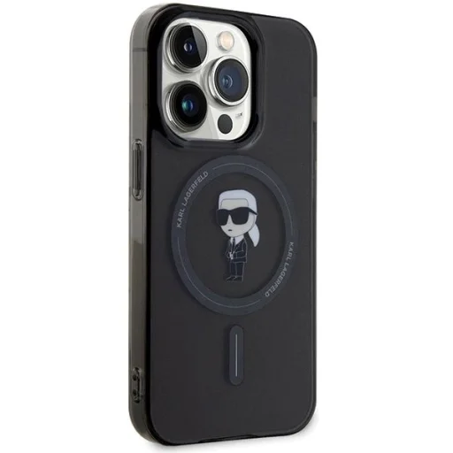 Karl Lagerfeld IML Ikonik MagSafe tok iPhone 14 Pro Max - fekete - 4
