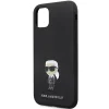 Karl Lagerfeld KLHCN61SMHKNPK tok iPhone 11 - fekete szilikon Ikonik Metal Pin - 6