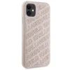 Karl Lagerfeld Quilted K Pattern tok iPhone 11 - rózsaszín - 4