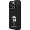 Karl Lagerfeld KLHCP13LSMHKNPK tok iPhone 13 Pro - fekete Szilikon Ikonik Metal Pin - 2