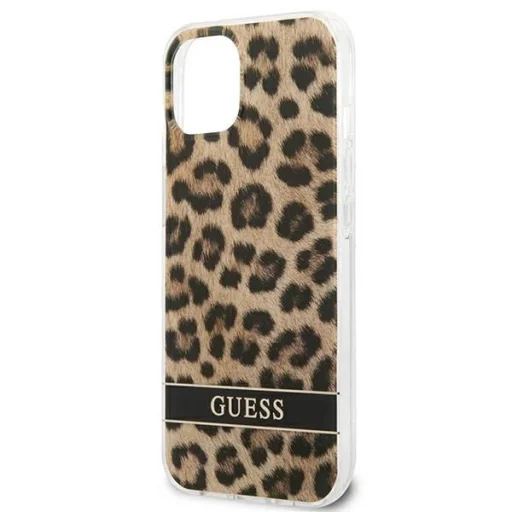 Guess GUHCP13SHSLOW iPhone 13 mini 5.4" hnedý/hnedý pevný kryt Leopard - 6