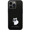 Karl Lagerfeld KLHCP13LSMHCNPK tok iPhone 13 Pro - fekete szilikon - 3
