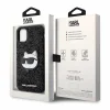 Karl Lagerfeld KLHCN61G2CPK iPhone 11 6.1" fekete/fekete kemény tok Glitter Choupette Patch tok thumbnail