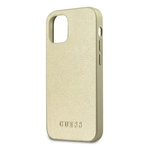 Guess GUHCP12SIGLGO iPhone 12 mini 5.4" gold/gold kemény tok Iridescent - 7