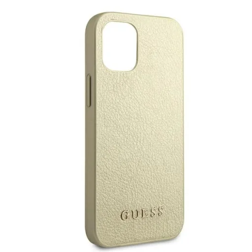 Guess GUHCP12SIGLGO iPhone 12 mini 5.4" gold/gold kemény tok Iridescent - 9