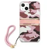 Guess GUHCP13SKCABPI iPhone 13 mini 5.4" pink/pink Camo Strap Collection tok thumbnail