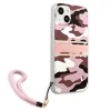 Guess GUHCP13SKCABPI iPhone 13 mini 5.4" pink/pink Camo Strap Collection tok thumbnail