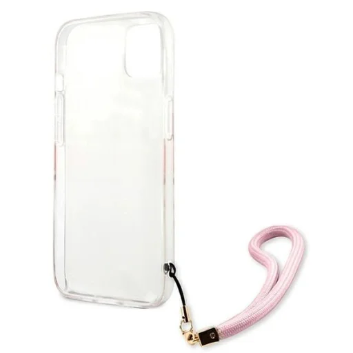 Guess GUHCP13SKCABPI iPhone 13 mini 5.4" pink/pink Camo Strap Collection tok - 7
