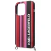 Karl Lagerfeld KLHCP14LSTSTP iPhone 14 Pro 6,1" tok rózsaszín Color Stripes Strap - 5