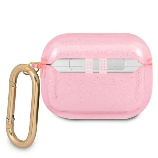 Guess GUAPUCG4GP AirPods Pro tok pink/pink Glitter Collection - 2