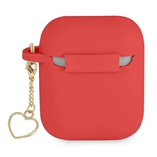 Guess GUA2LSCHSR AirPods cover red/red Silicone Charm Heart Collection - 2