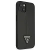 Guess GUHCP13SPSATLK iPhone 13 mini 5,4" fekete / fekete keménytok SaffianoTriangle Logo tok thumbnail