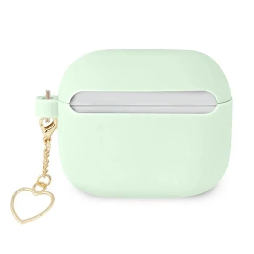 Guess GUA3LSCHSN AirPods 3 tok zöld/zöld Szilikon Charm Heart Kollekció - 2