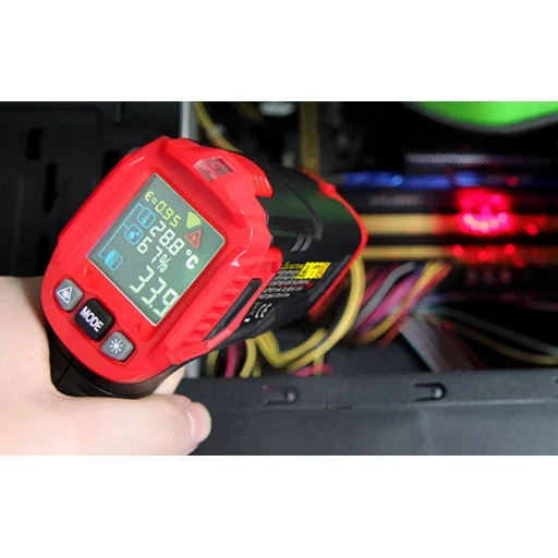 Habotest HT650B lézeres pirométer LCD kijelzővel - 4