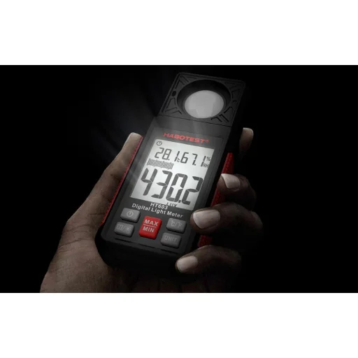 Digitális Fényerőmérő Habotest HT603 - 5