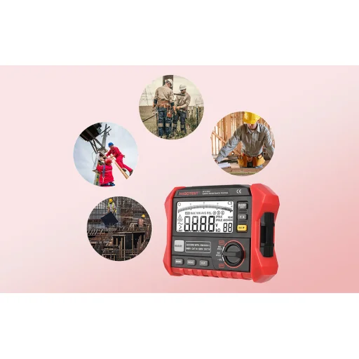 Habotest HT2302 Digitális Földelési Ellenállás Mérő - 4