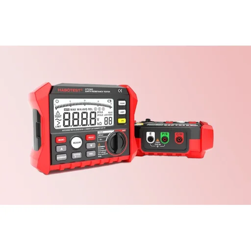 Habotest HT2302 Digitális Földelési Ellenállás Mérő - 3