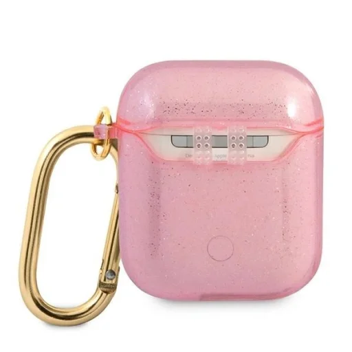 Guess GUA2UCG4GP AirPods tok pink/pink Glitter Collection - 2