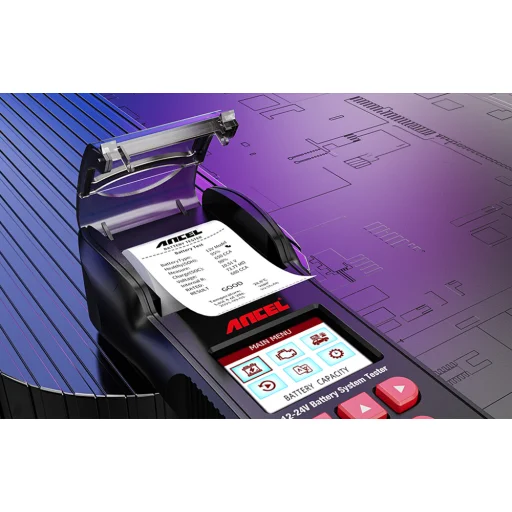 Ancel BST600 nyomtatóval ellátott akkumulátortesztelő - 3