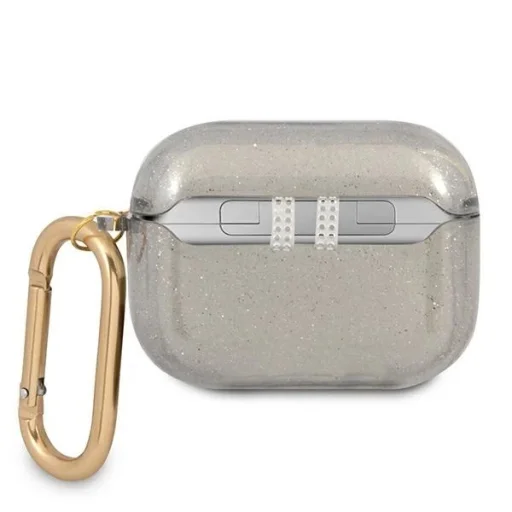 Guess GUAPUCG4GK AirPods Pro tok fekete/fekete Glitter Kollekció - 2